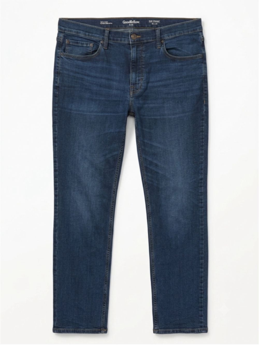 Goodfellow & Co Men’s Slim Straight Fit Jeans in Dark Wash Denim 38W x 32L